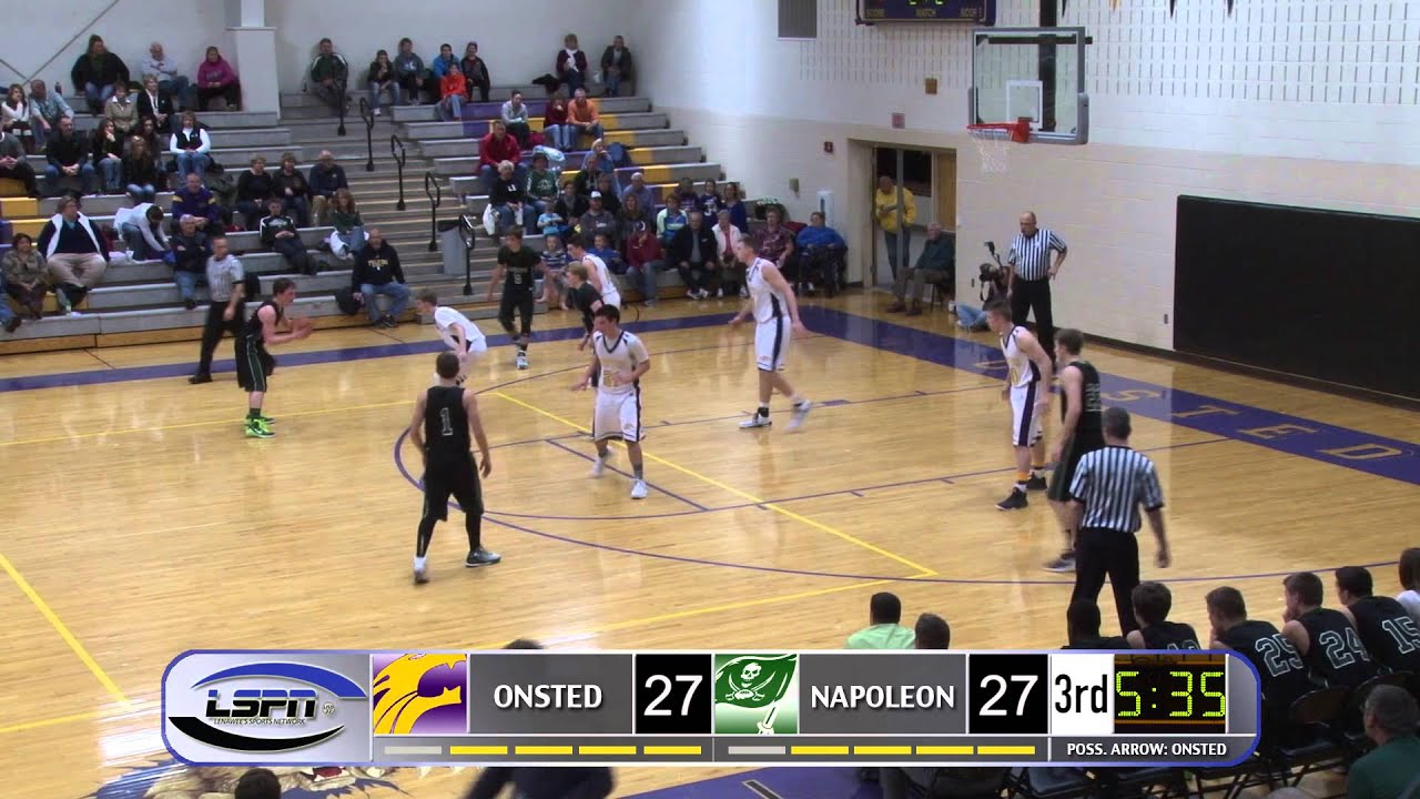 Napoleon Priates vs Onsted Wildcats YouTube
