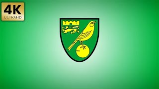 Norwich City EPL  Animated Logo Team Intro - 4K Background
