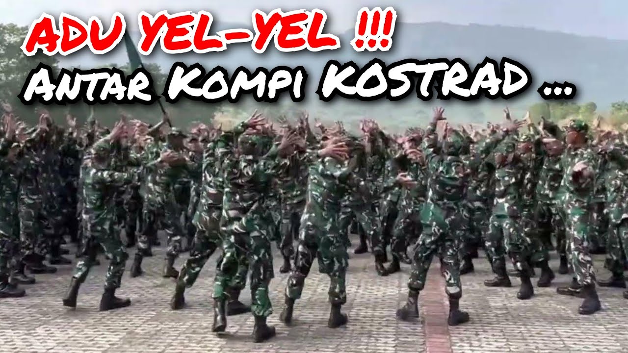 ADU YEL-YEL ANTAR KOMPI KOSTRAD !!!