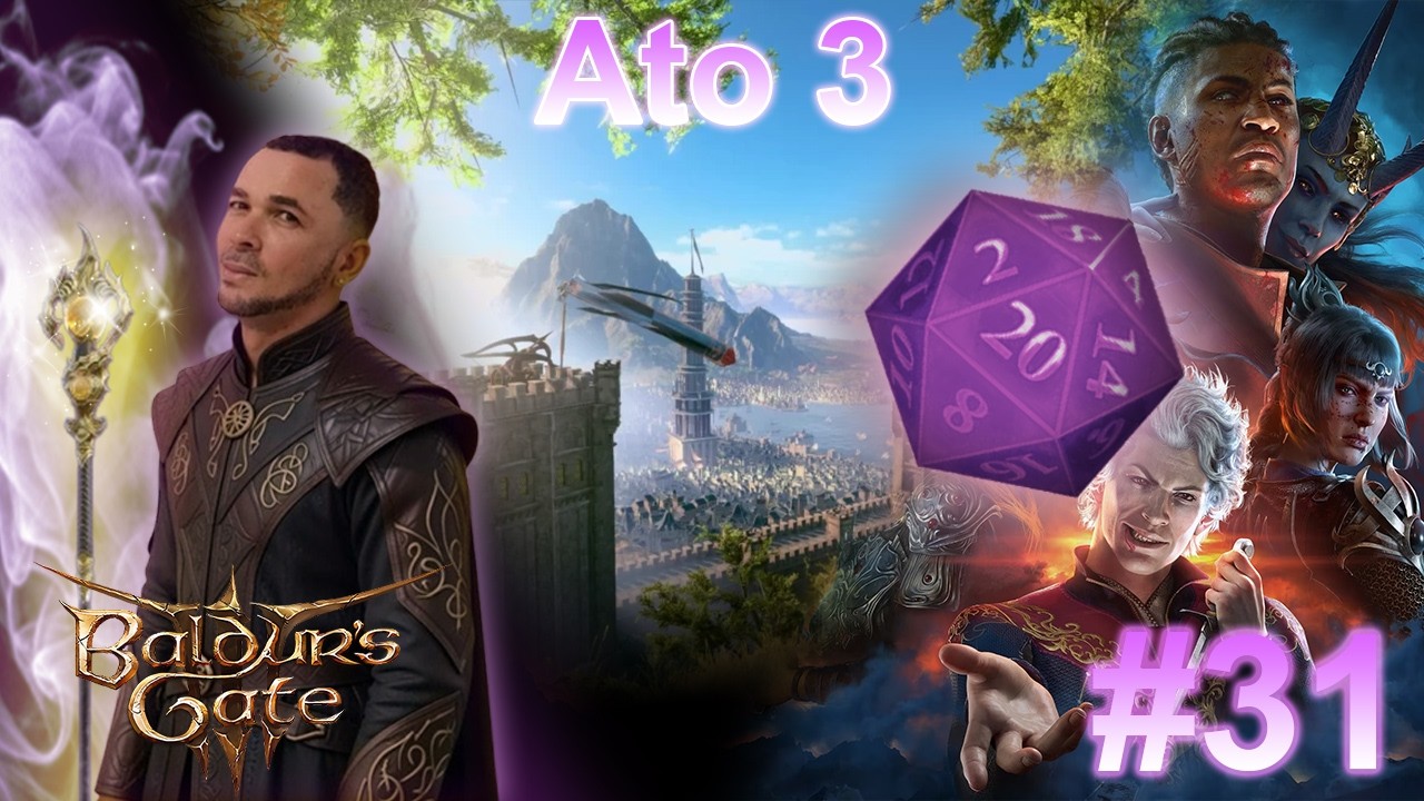 BALDUR GATES 3 - #31 - ME FERRANDO NESSE JOGO! - YouTube