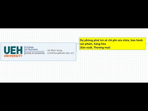 Video Dự phòng phải trả về chi phí sửa chữa, bảo hành sản... - youtube