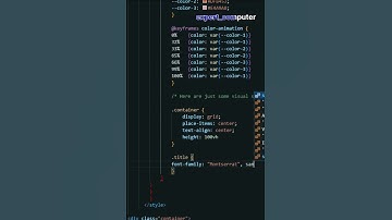#Shorts | text animation using #html #css | #shortsclip | text animation design using css  #ytstudio