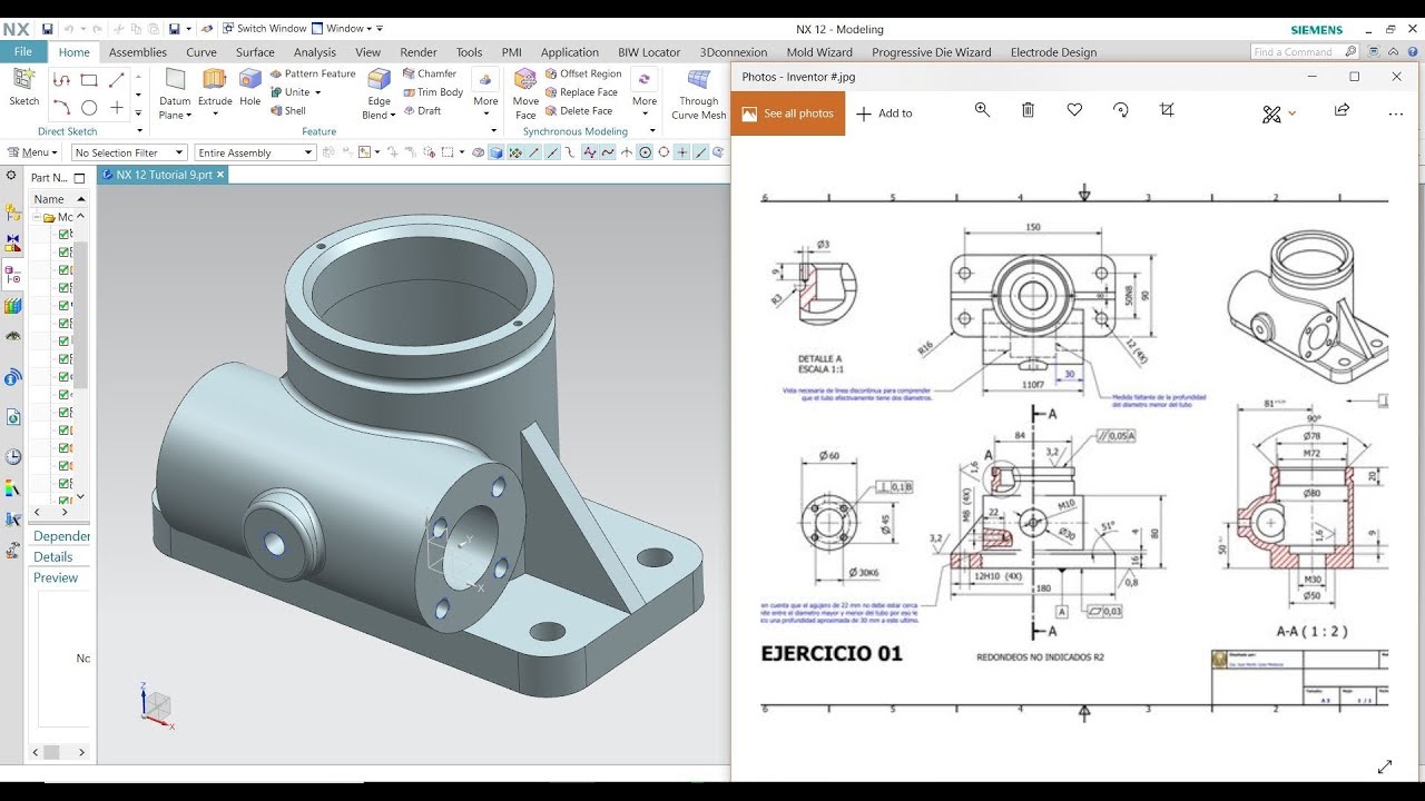 Hướng dẫn NX 12 #9 | Cơ bản mô hình 3D: Những ai đang muốn tìm hiểu về mô hình 3D, đừng bỏ qua bài hướng dẫn NX 12 #9 này! Chúng tôi sẽ giúp bạn hiểu rõ tất cả các khái niệm cơ bản để có thể tạo ra những mô hình 3D đơn giản. Đây là một kiến thức vô cùng hữu ích cho các bạn yêu thích lĩnh vực thiết kế.