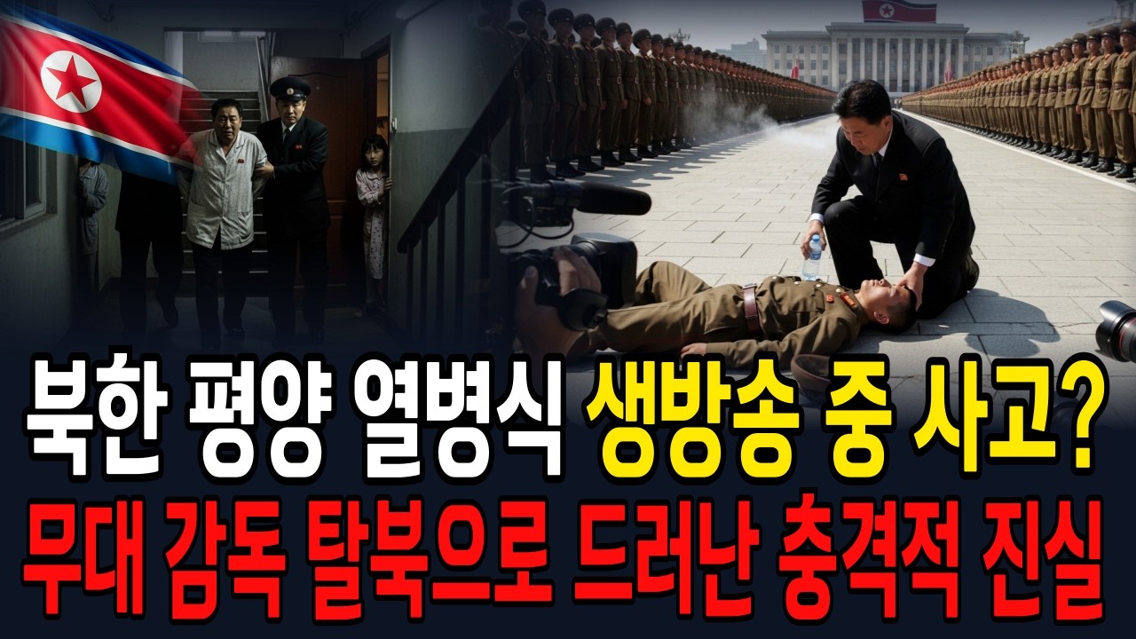 북한 평양 열병식 무대감독 탈북 충격... 생방송 카메라에 찍힌 충격적인 체제의 진실 | 노후사연 | 오디오북