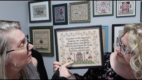 Evertote Notes From the Workshop - Maximum Cross Stitch Power (under an) Hour comes to visit