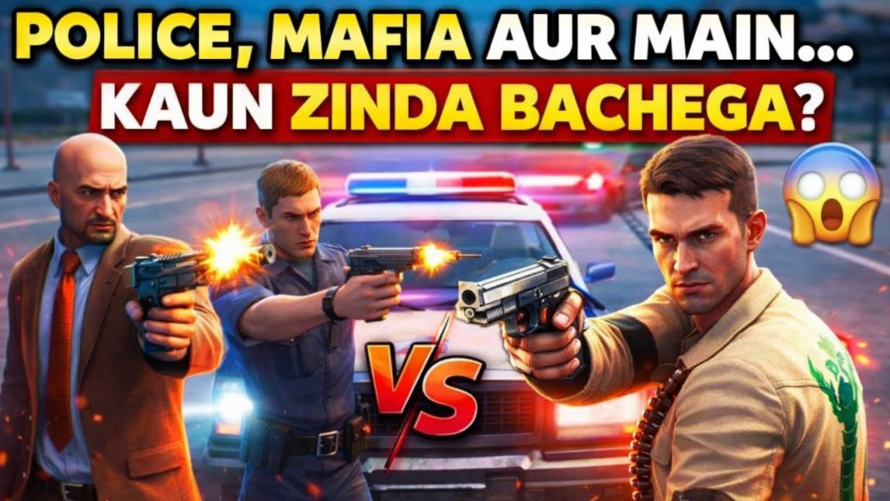 Police, Mafia aur Main… Kaun Zinda Bachega? 😱 | Gangster 4 Gameplay 