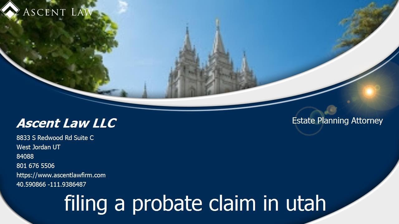 Estate Plan Attorney Salt Lake City YouTube