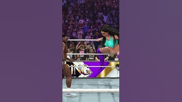 The rock vs Strowman Wwe 🔥 #wwe2k22 #wrestling #wwe2k23