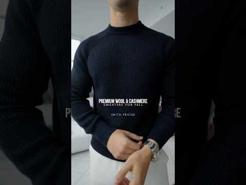 Top Premium Sweaters For Fall