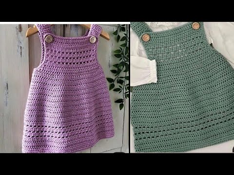 فستان كروشيه بالتفصيل سهل للمبتدئين مع شرح المقاسات Crochet Dress