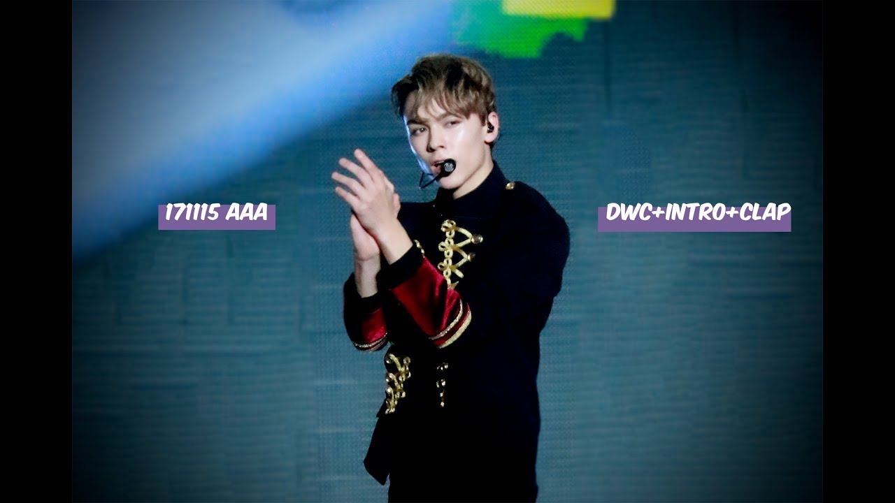 171115 AAA 세븐틴 버논 '울고싶지않아+Intro+박수 ' 직캠 [Vernon Focus Fancam]