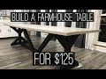 The $125 Farmhouse Table- Easy DIY Project The $125 Farmhouse Table- Easy DIY Project