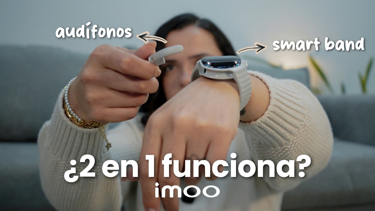 Reloj inteligente + audífonos open-ear: ¿realmente valen la pena? ⌚️ | imoo Watch Buds