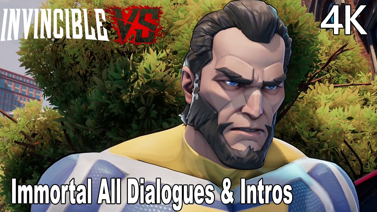 Invincible VS Immortal All Dialogues & Intros 4K
