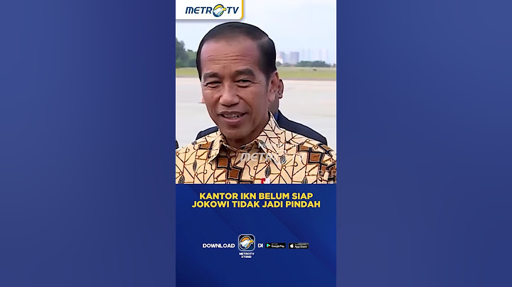 Belum Siap, Jokowi Tidak Jadi Pindah Kantor ke IKN #shorts