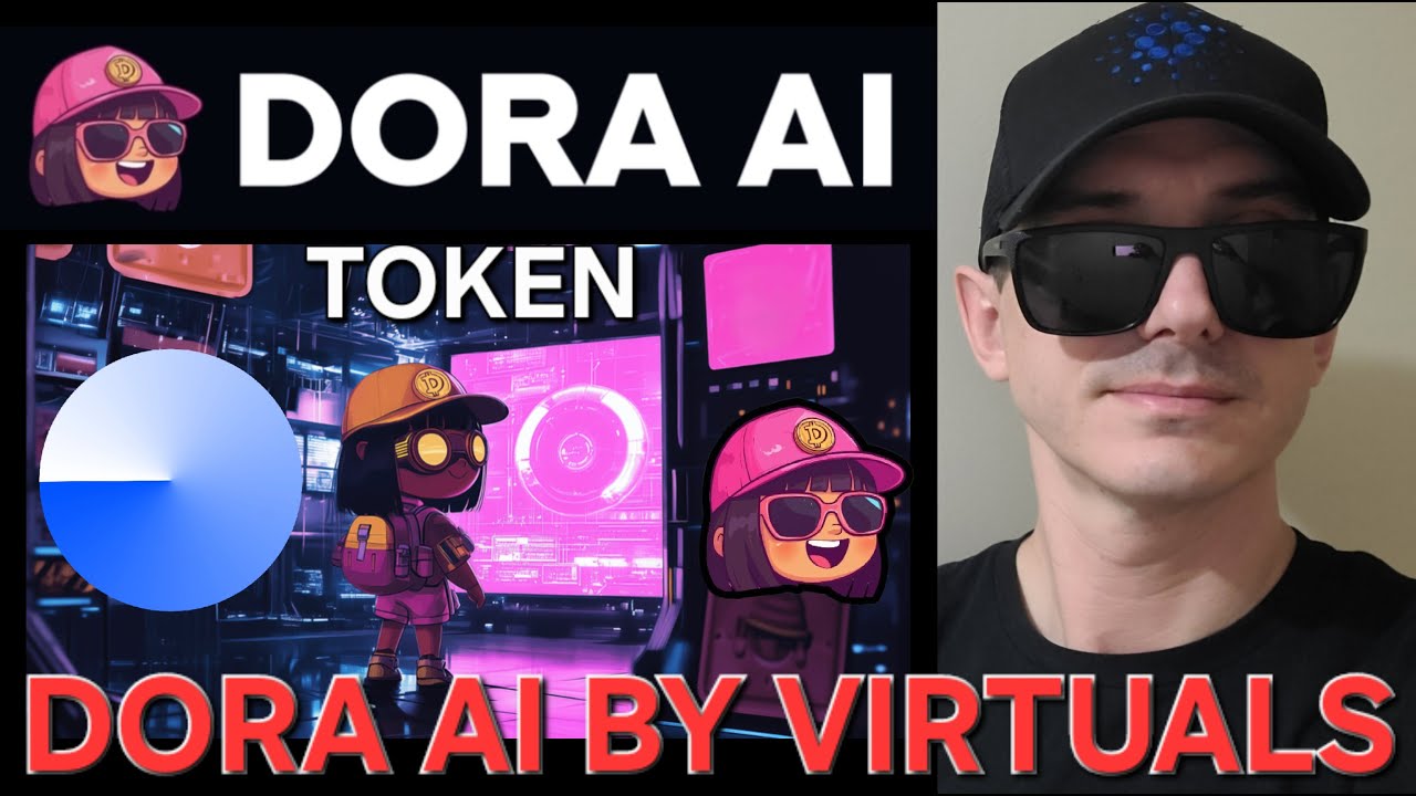 $DORA - DORA AI BY VIRTUALS TOKEN CRYPTO COIN HOW TO BUY BASE AI AGENT  VIRTUAL COINBASE BLOCKCHAIN
