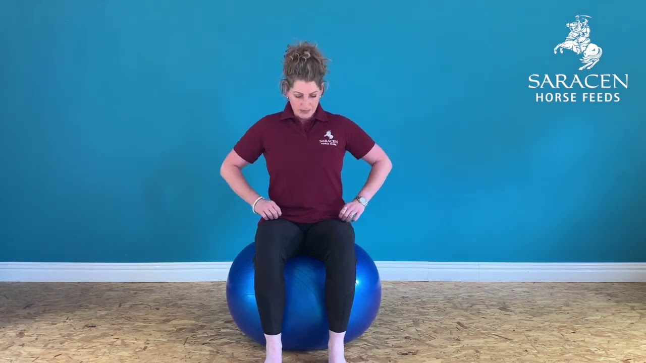 Pilates for equestrians Improving the riders seat YouTube