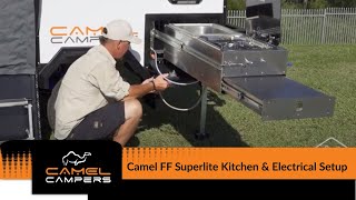 Camel FF Superlite Kitchen & Electrical Setup