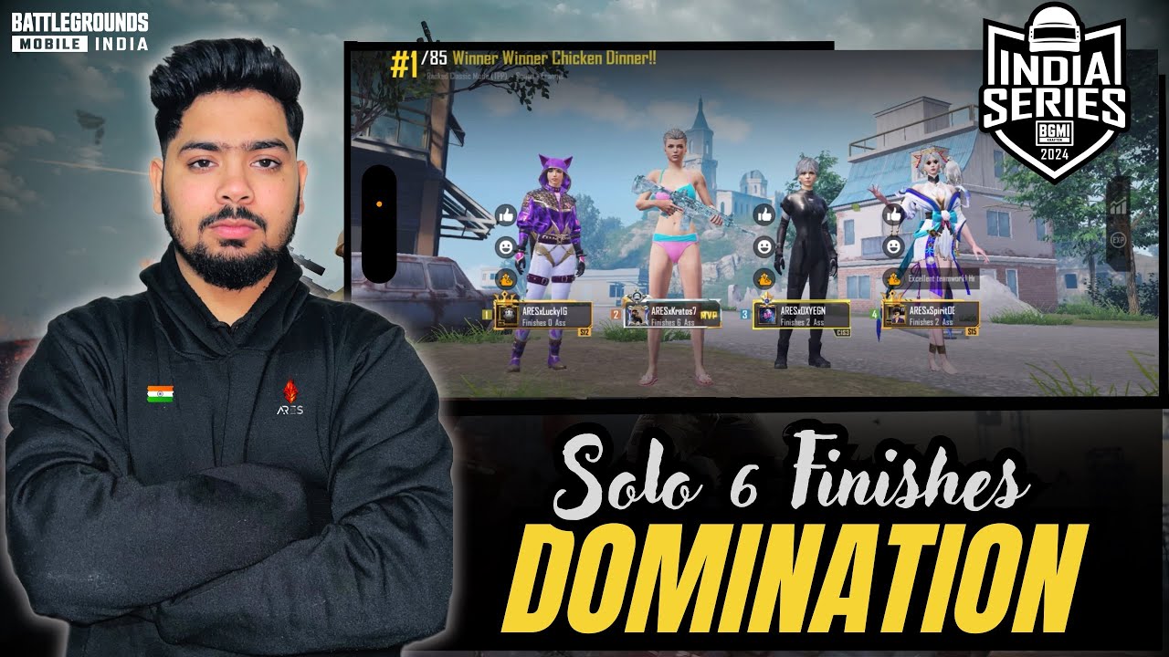 BGIS 2025 : ROUND 4 💔 | ARES ESPORTS @BattlegroundsMobile_IN  