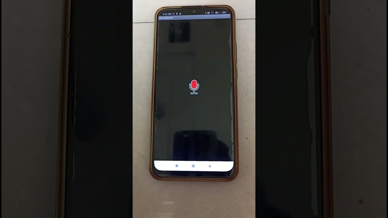 Unique Microphone App