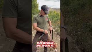 First aid goes in the belt? #outdoors #edc #hiking #hunting #firstaid #bugoutbag
