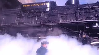 steam train blasts bystander | Dose of Trains