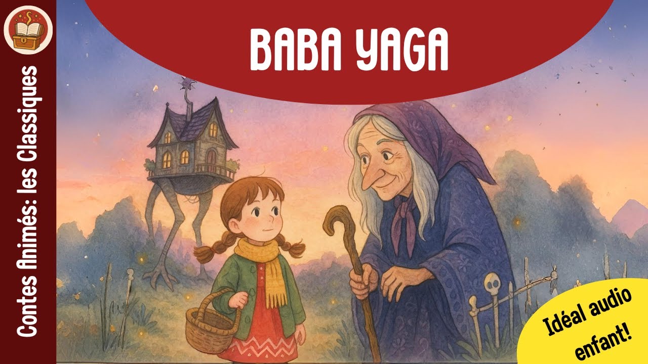 🌲Baba Yaga – Conte audio pour enfants | Histoire du soir | Livre illustré en français