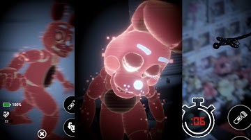 FNAF AR | SYSTEM ERROR TOY BONNIE WITH MANGLE CPU DEFEATED! | Five Nights at Freddy’s AR!
