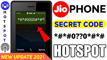 Jio Phone Secret Code Hotspot Enable New Trick | Jio Phone Hotspot 100% Working💥