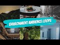 Environment Ambience Loops (Forest, Mall, Park, Restaurant, Office, Police Station, City, Rain)