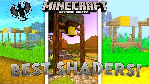 Top 3 Best No Patch Shaders For Low End Devices In Minecraft Bedrock!(MCPE 1.21+)