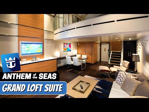 Anthem of the Seas Grand Loft Suite walkthrough tour