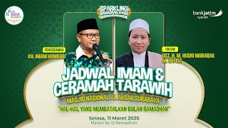Download lagu 🔴LIVE SHOLAT TARAWIH - MALAM KE-12 RAMADHAN | MASJID NASIONAL AL AKBAR SURABAYA