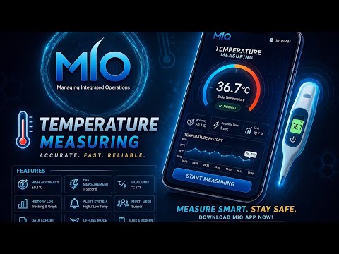 🚀 Temperature Measurement Project 🌡️ | Build Real-Time Monitoring System | MIO Project