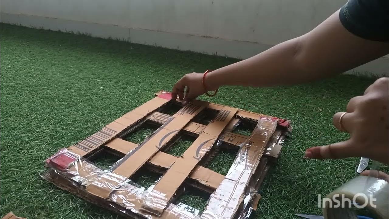 Palavelli Making at home by Cardboard for Ganesh Chaturthi/Cardboard