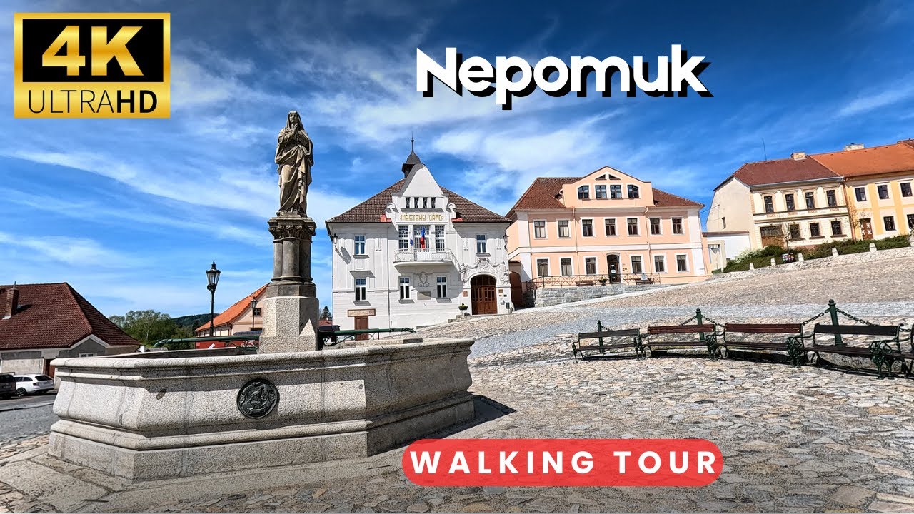 Walking Tour Czech Republic Europe Towns - Nepomuk