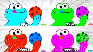 Sesame Street Cookie Disappears Intro Supercharged 999999X Speed Klasky Csupo Effects