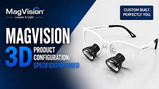 MagVision Custom TTL Loupes | 3D Product Configuration & Specifications