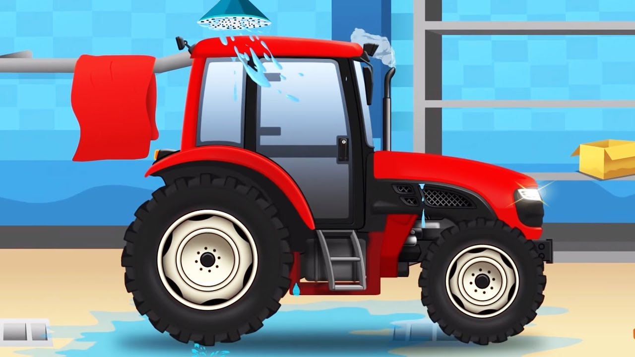 Especial natural Perspectiva El Tractor y Coches - Carritos para niños - Tractores infantiles - YouTube