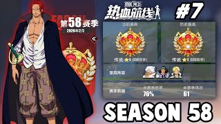 THE REASON SHANKS IS ALWAYS BANNED - PVP RANKED SEASON 58 PART 7 END | One Piece Fighting Path