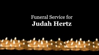 Judah Hertz Funeral Feb. 4, 2021