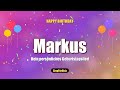 Happy Birthday Markus 🎵 Geburtstagslied mit deinem Namen | SingFürDich