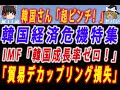 【ゆっくり解説】韓国さん、超ピンチ!IMFが韓国の成長率を0%予告!さらにブロック経済化が進むとますます韓国輸出が不利になると診断!中国経済が失速でも韓国大打撃!