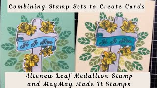 Easy Easter Cards made by Combining Stamp Sets