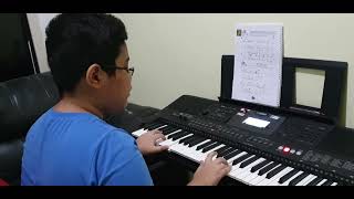 Jasamu Guru - piano - musik pengiring