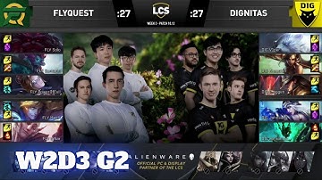 FlyQuest vs Dignitas | Week 2 Day 3 S10 LCS Summer 2020 | FLY vs DIG W2D3