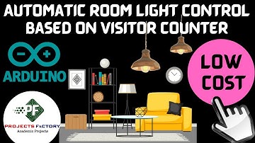 Automatic Room Light Control Based On Visitor Counter