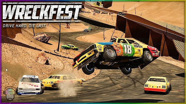 NASCAR CANYON RACING! | Wreckfest | NASCAR Legends...