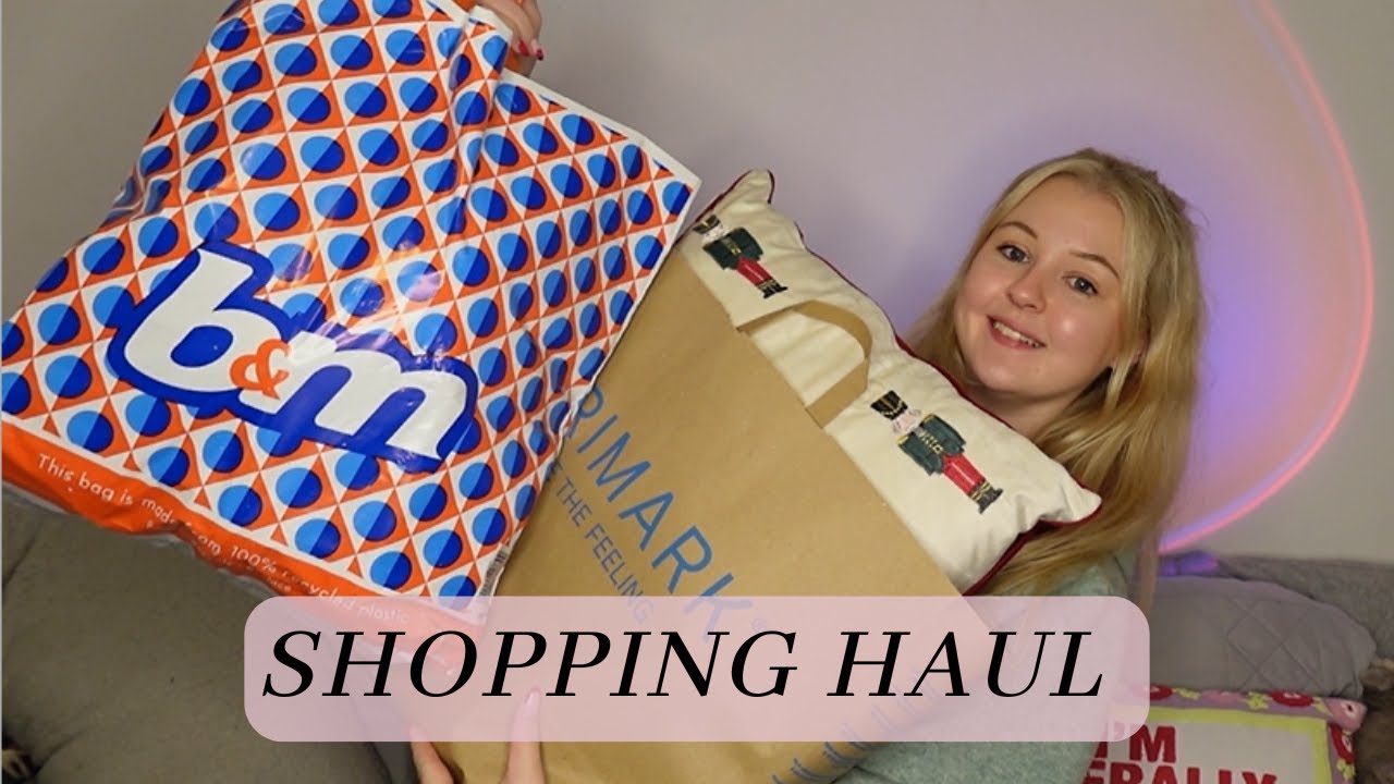 Recent Shopping Haul | Primark / The Range / B&M & more! | Grace Denton