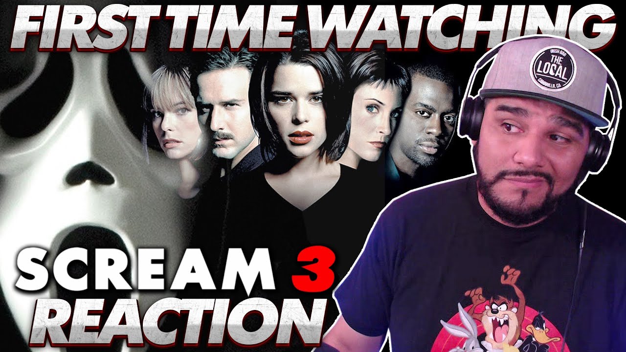 *YIKES* Scream 3 (2000) *FIRST TIME WATCHING MOVIE REACTION* (reupload)